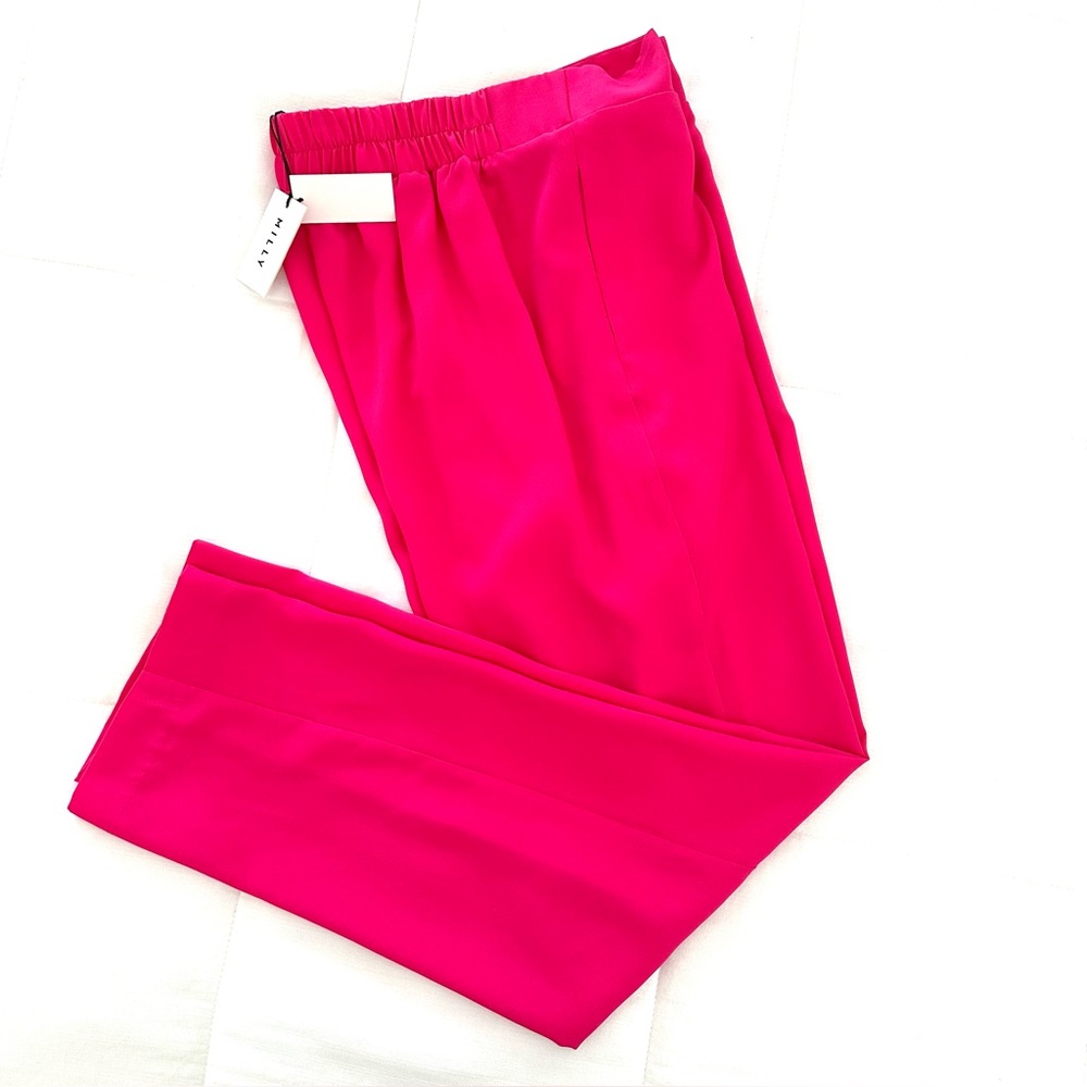 MILLY Marcia Satin Pants New with Tags Size L